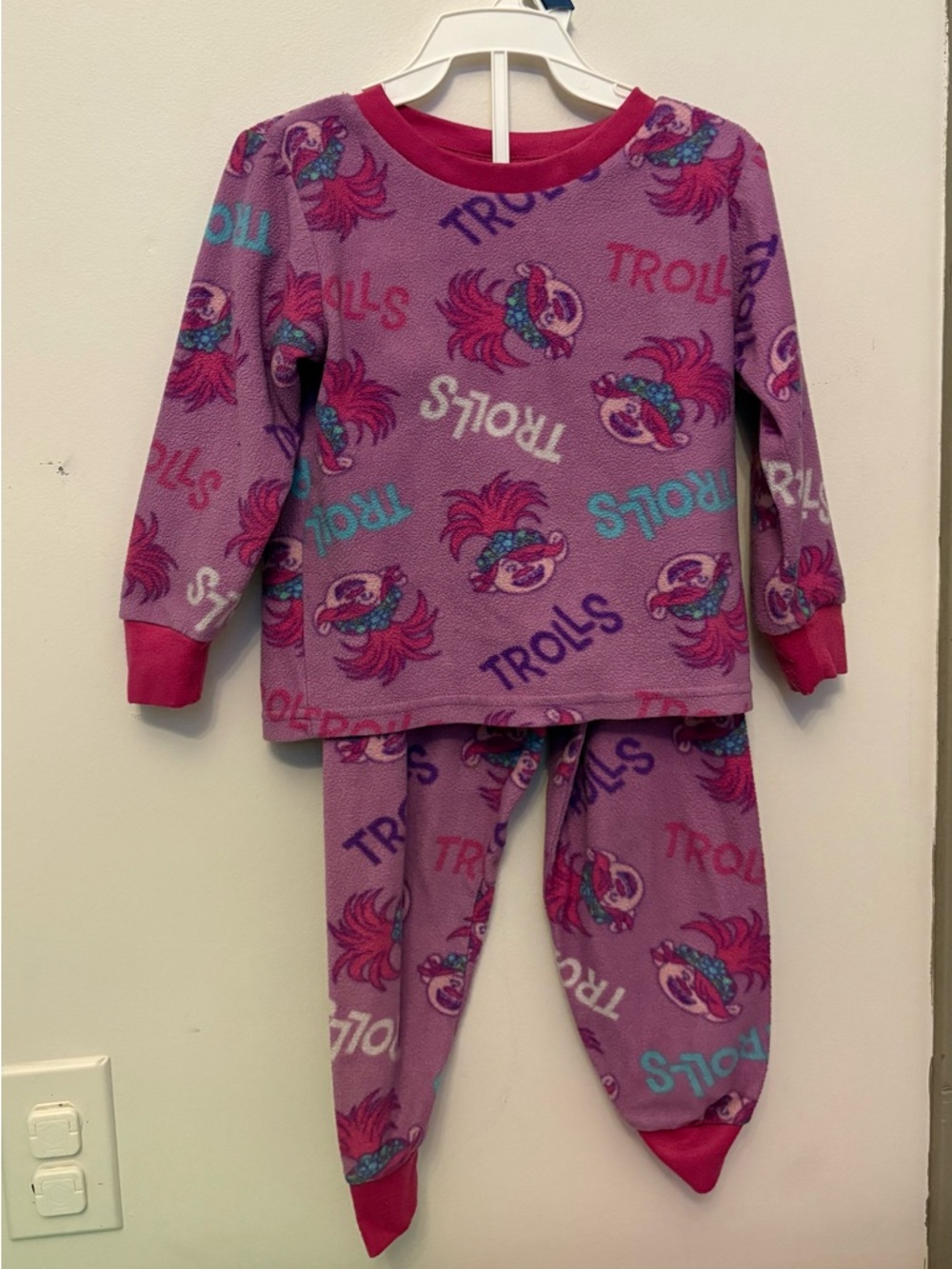 Dreamworks Trolls Fleece Pajama Set